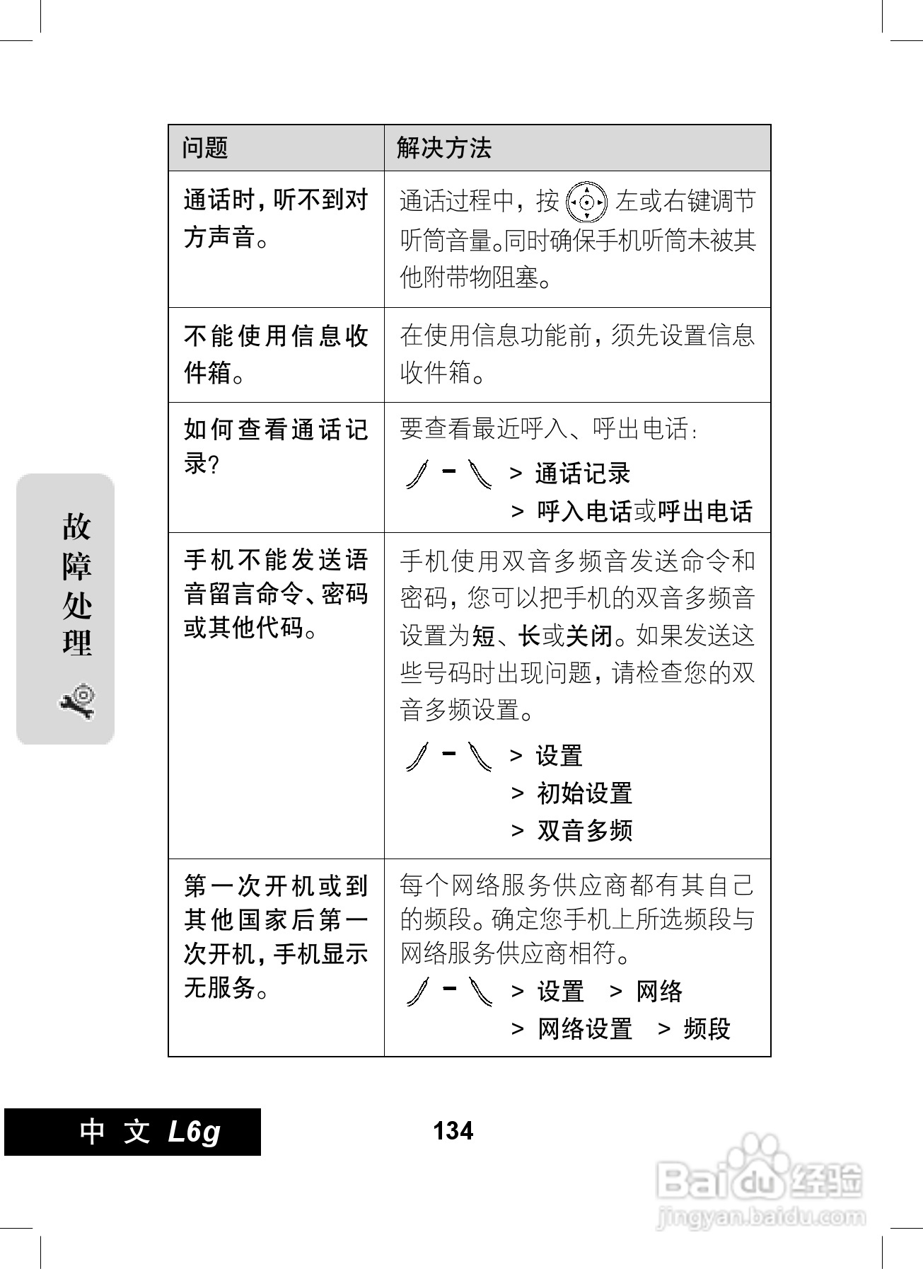 摩托罗拉L6G手机使用说明书:[14]