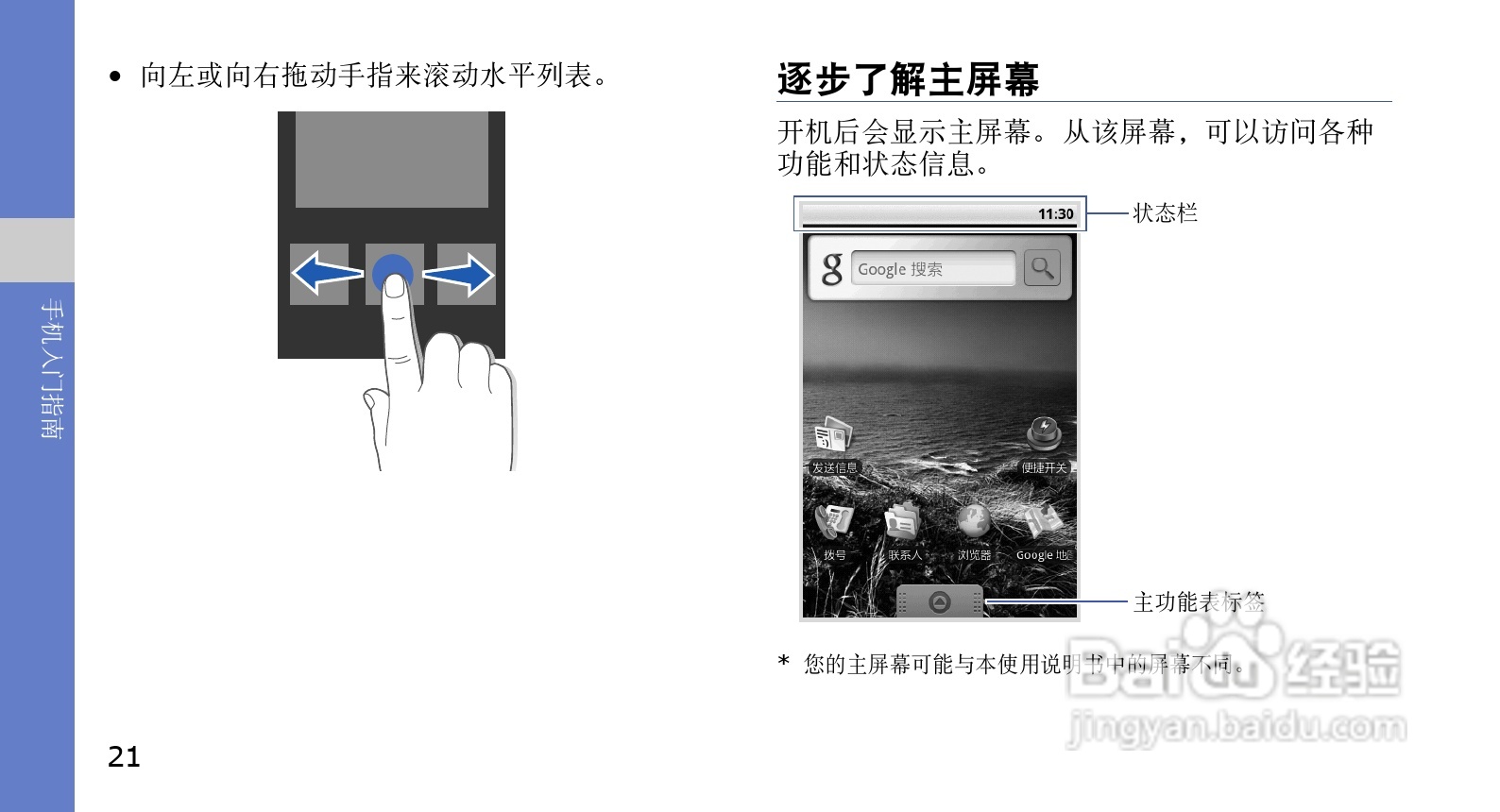 三星GT-I7500U手机使用说明书:[3]