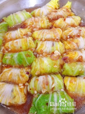 非常美味的白菜卷