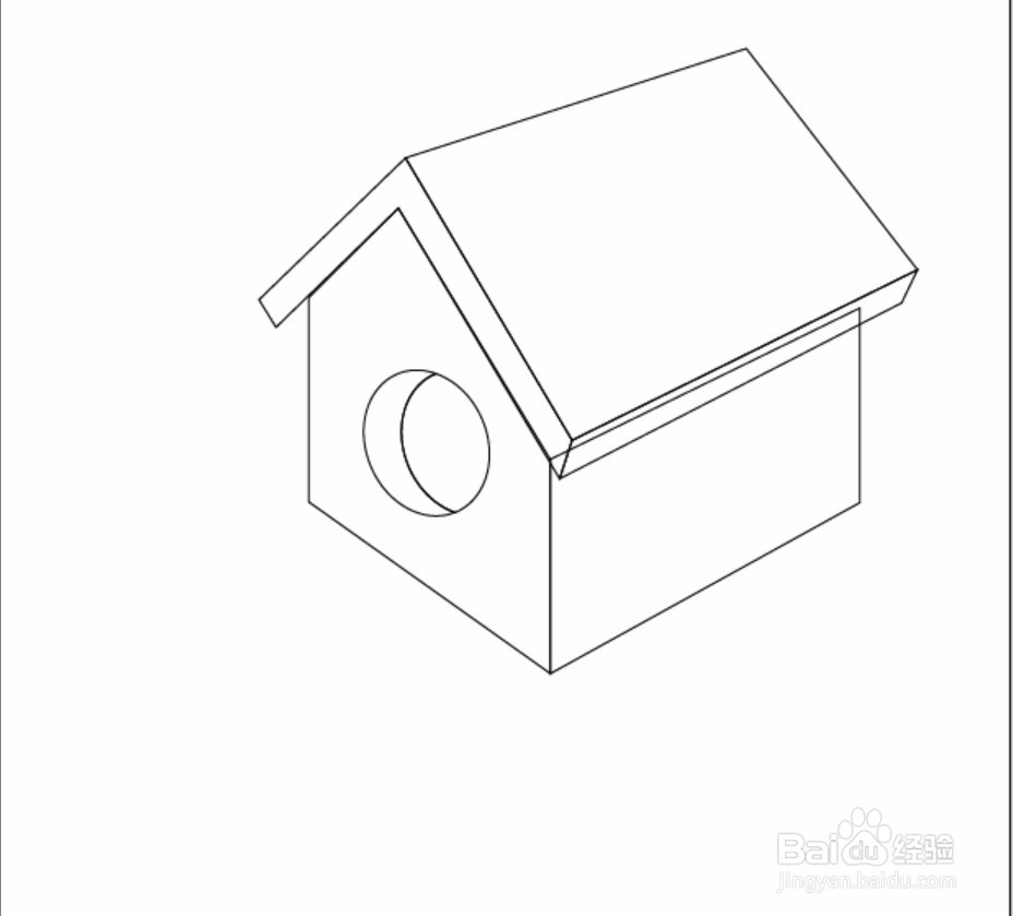 鸟窝简笔画设计