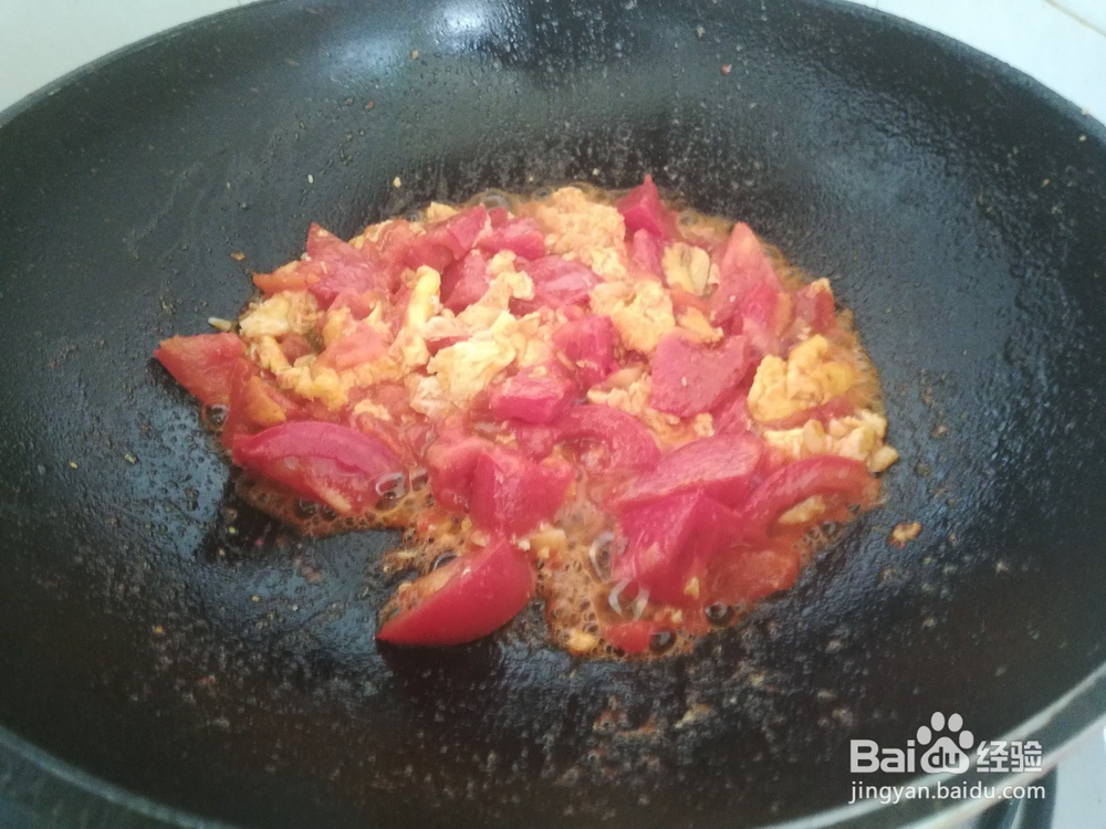 经典下饭菜-西红柿炒鸡蛋