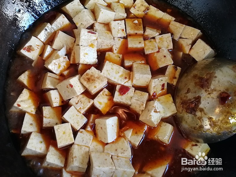 白玉北豆腐,家常麻婆豆腐的做法