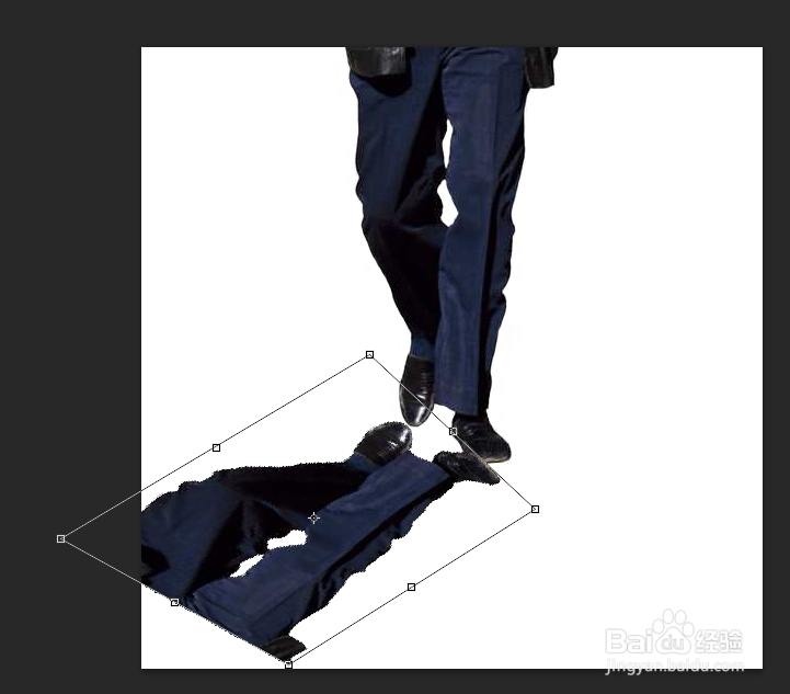 Photoshop制作人物投影