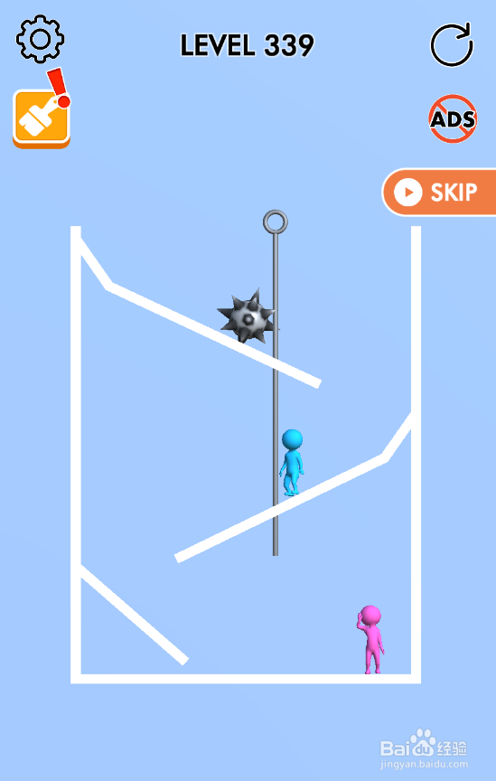 Pink Blue Together的Level 339如何过关？