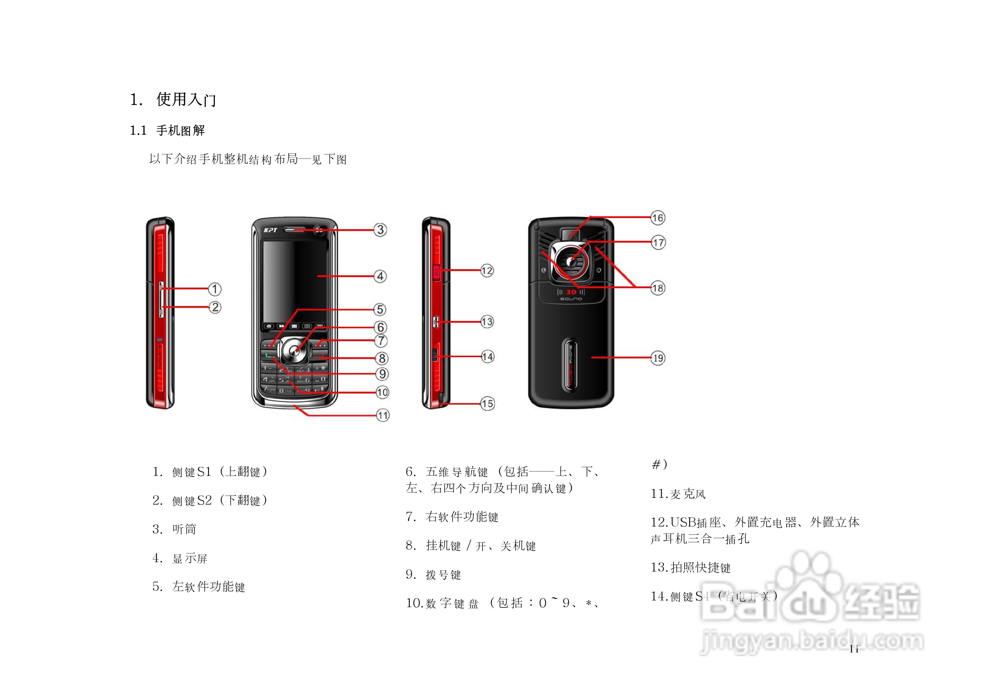 港利通手机KP903型使用说明书:[2]