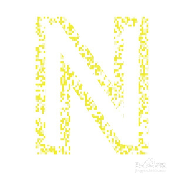 CorelDRAW如何把字体外框变成颗粒状外框