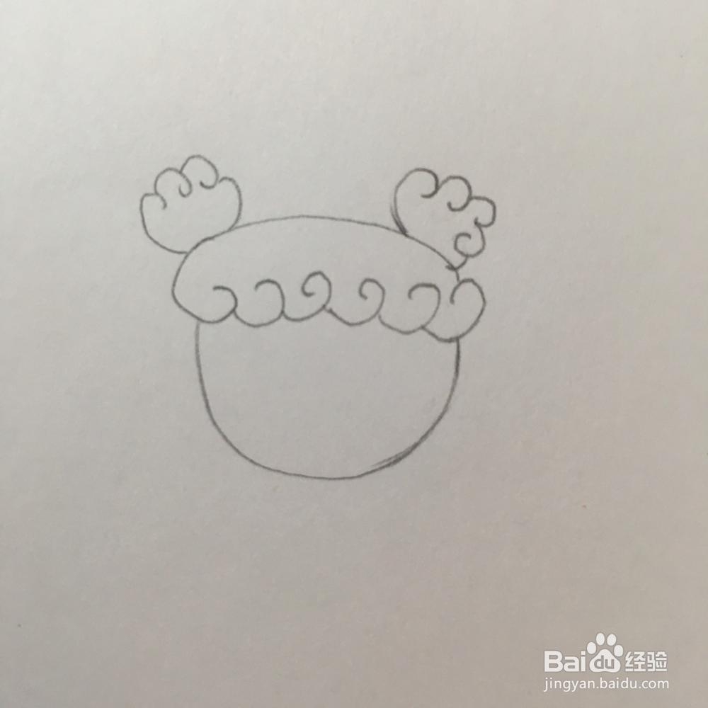 卷毛丸子头怎么画
