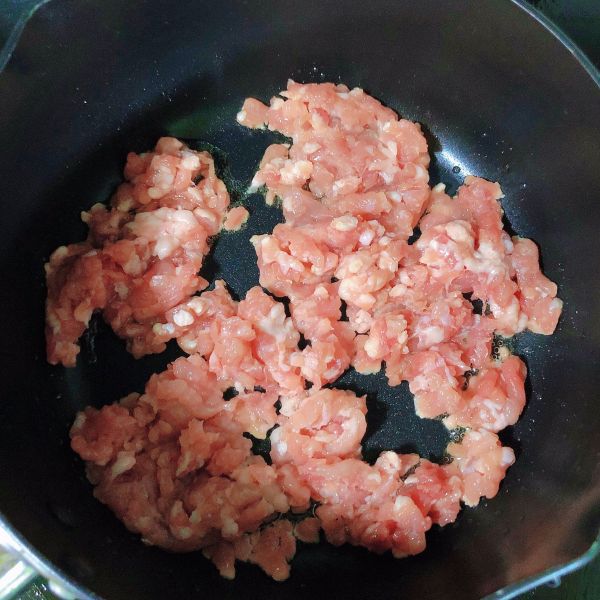麻辣肉沫豆腐蒸蛋