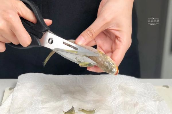 空气炸锅烤小黄鱼