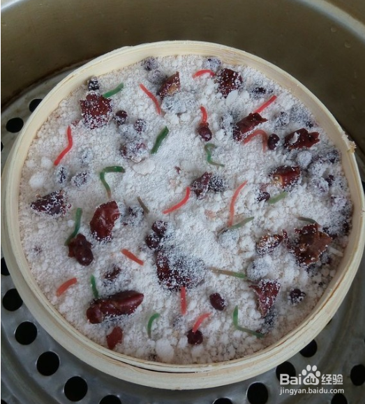 如何制作红豆松糕