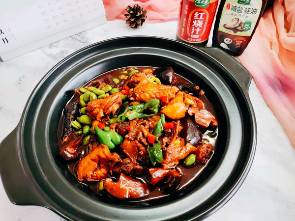 红烧香菇走地鸡