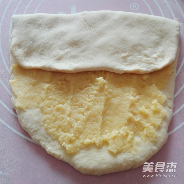 绿豆沙吐司的做法