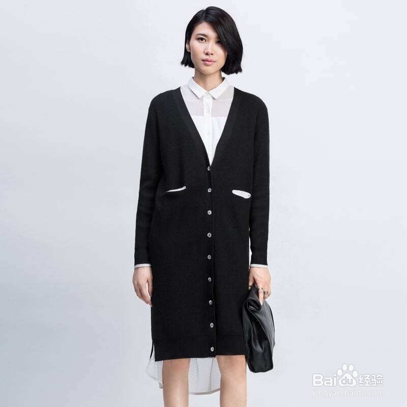 黑色毛衣应该如何搭配