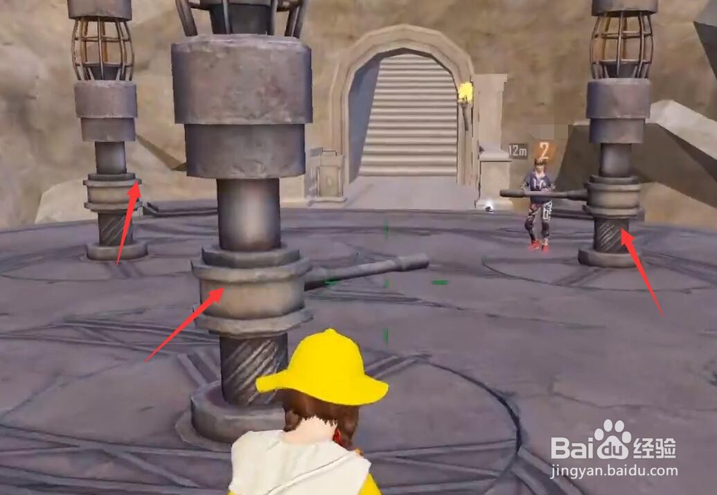 刺激战场地宫大门怎么开