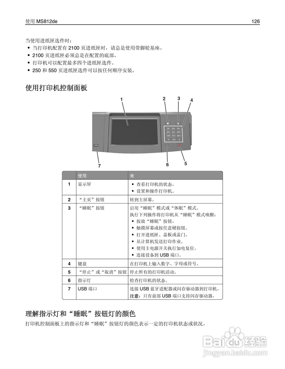 利盟Lexmark MS810打印机说明书:[13]