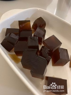 减脂零食：咖啡冻