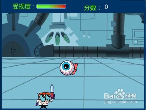 眼球大战小游戏怎么玩?