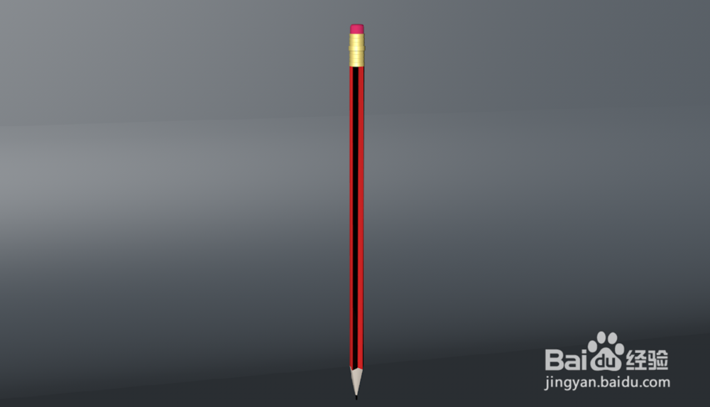 <b>c4d绘制3D铅笔（16）：怎样做出金属质感的笔帽</b>