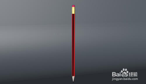 c4d绘制3D铅笔（16）：怎样做出金属质感的笔帽