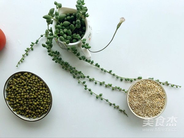 藜麦绿豆沙的做法