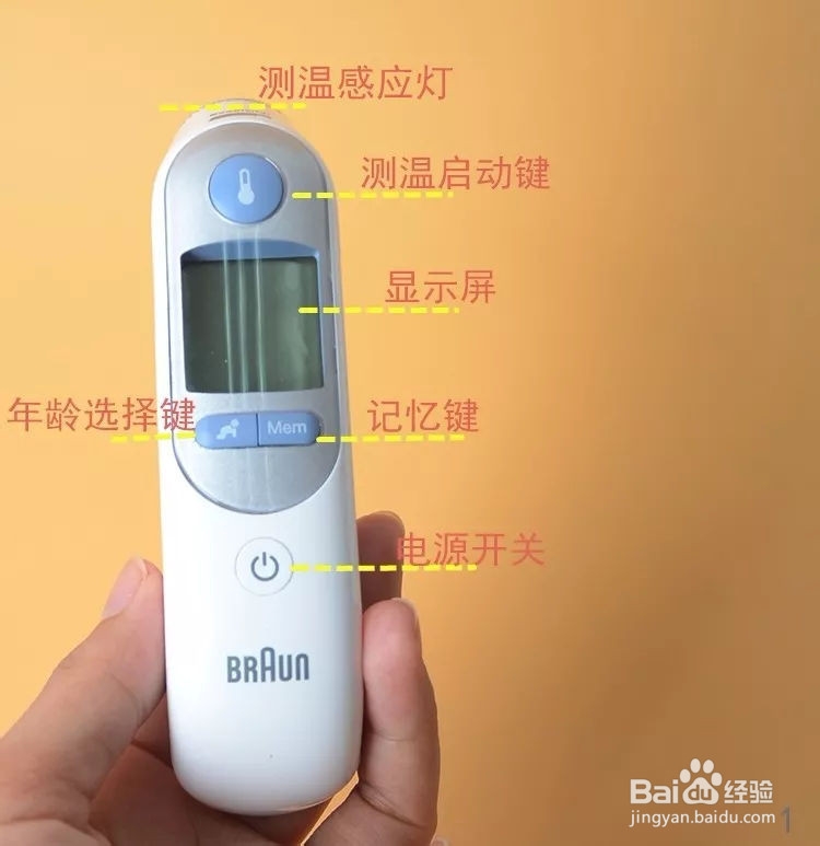 博朗耳温枪怎么换电池