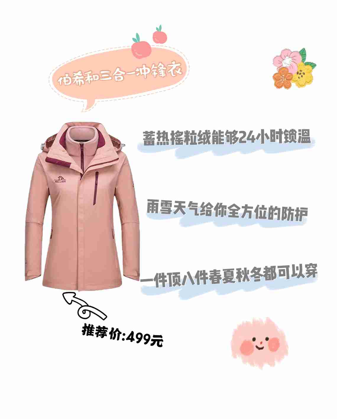 冲锋衣品牌推荐合集,甜酷女孩必备!