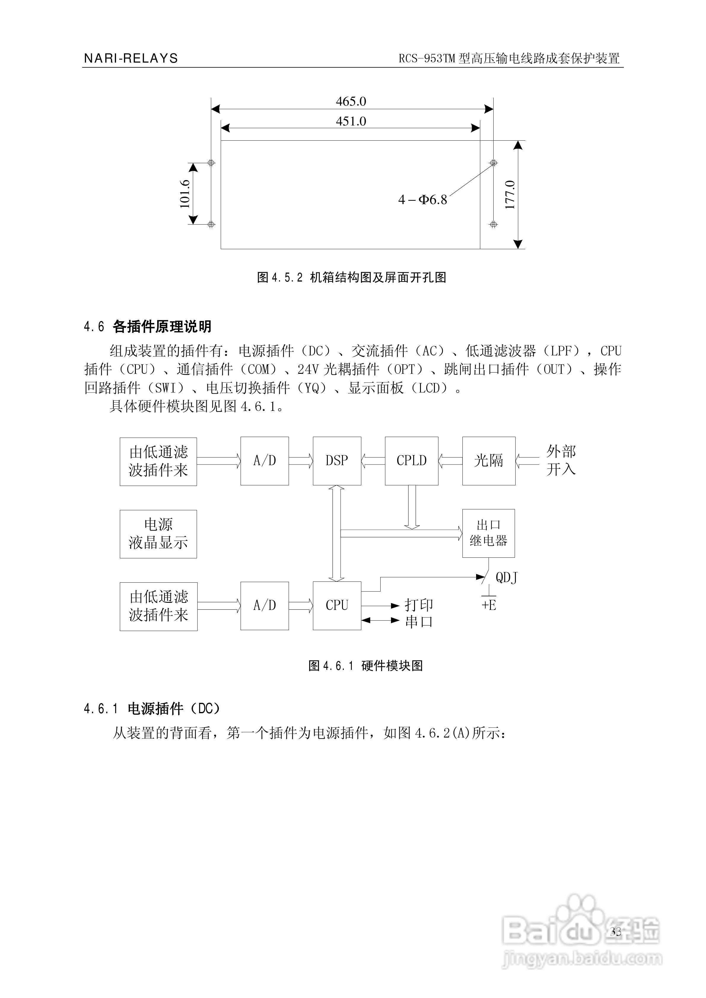 南瑞RCS-953TM型高压输电线路成套保护装置技术说明书:[4]
