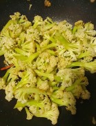 干煸菜花(五花肉)