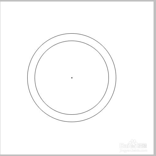 怎样用PS画一个圆环？