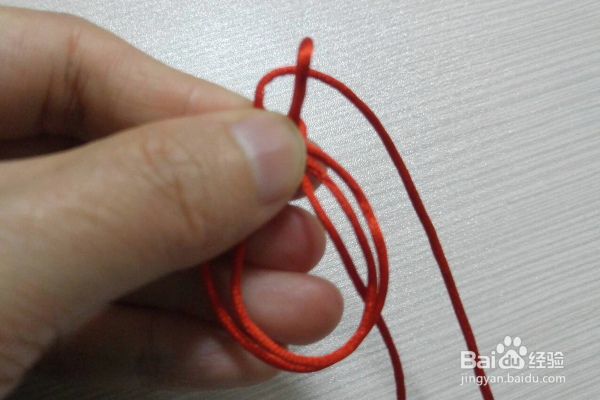 中国结之琵琶结的编织图解