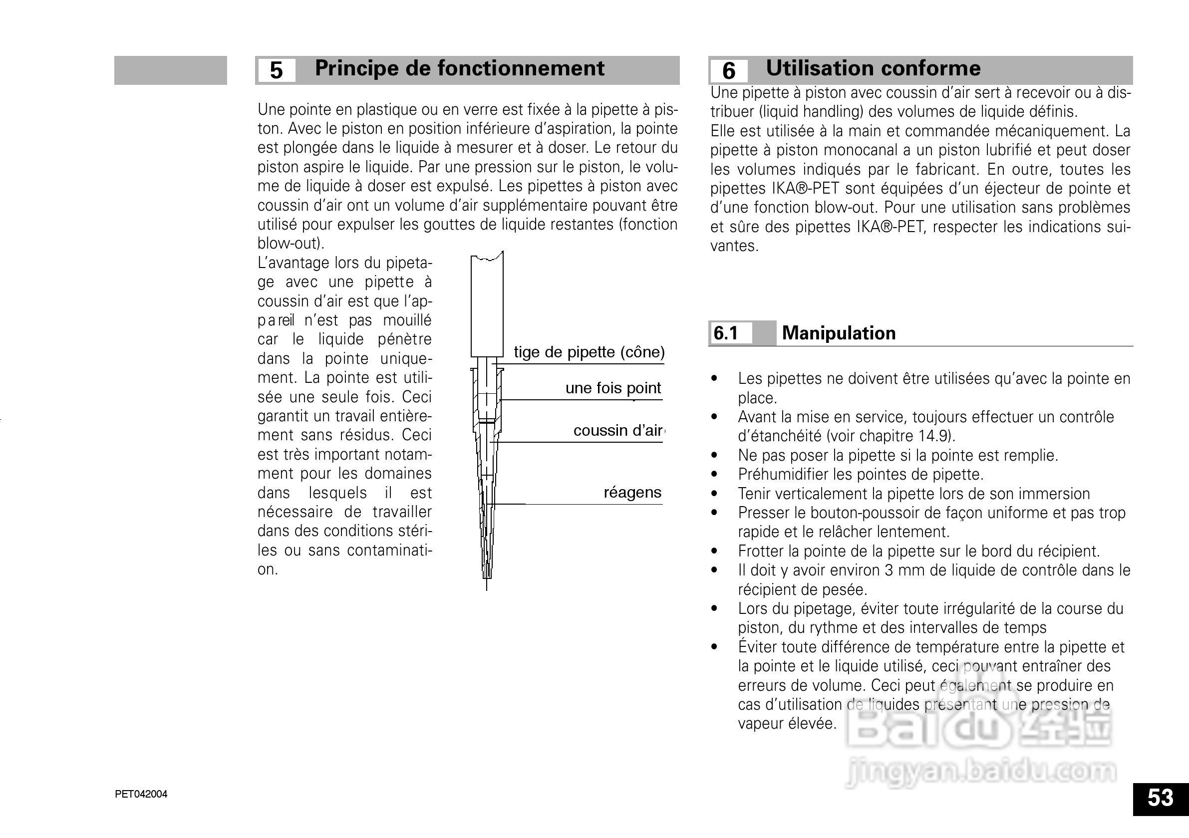 IKA IKA®-PET 25µl 定量移液器使用说明书:[6]