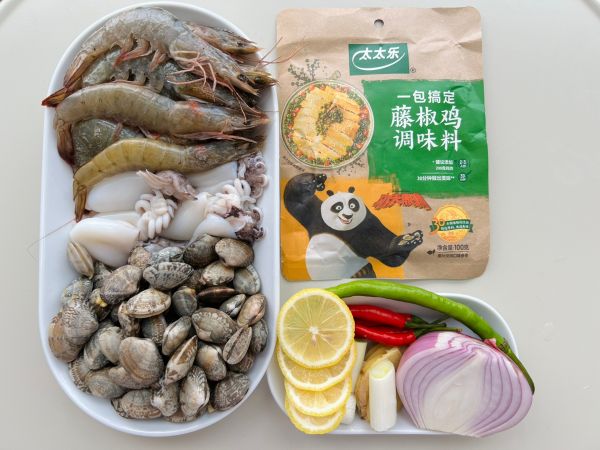 藤椒捞汁小海鲜