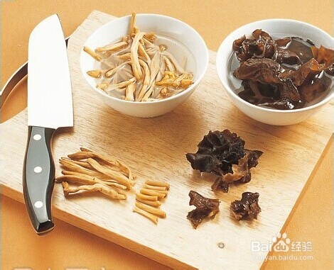 家常小炒---木须肉