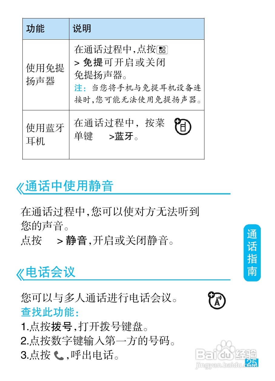 摩托罗拉XT502手机简体中文说明书:[3]