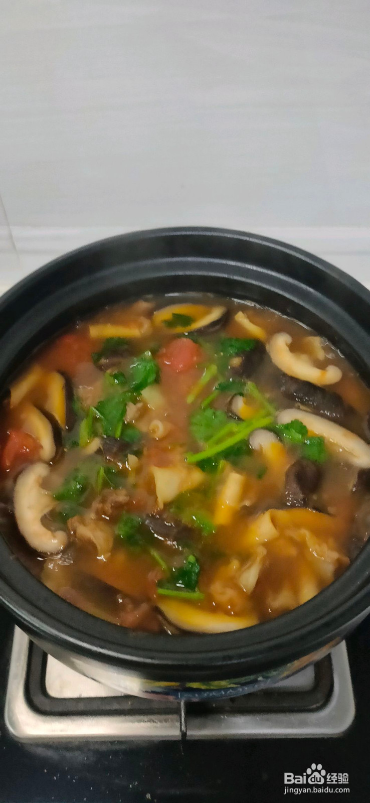 牛腩炖柿子的做法