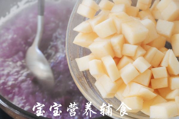 苹果银耳紫薯羹