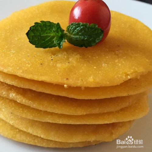 纯玉米面饼最简单做法