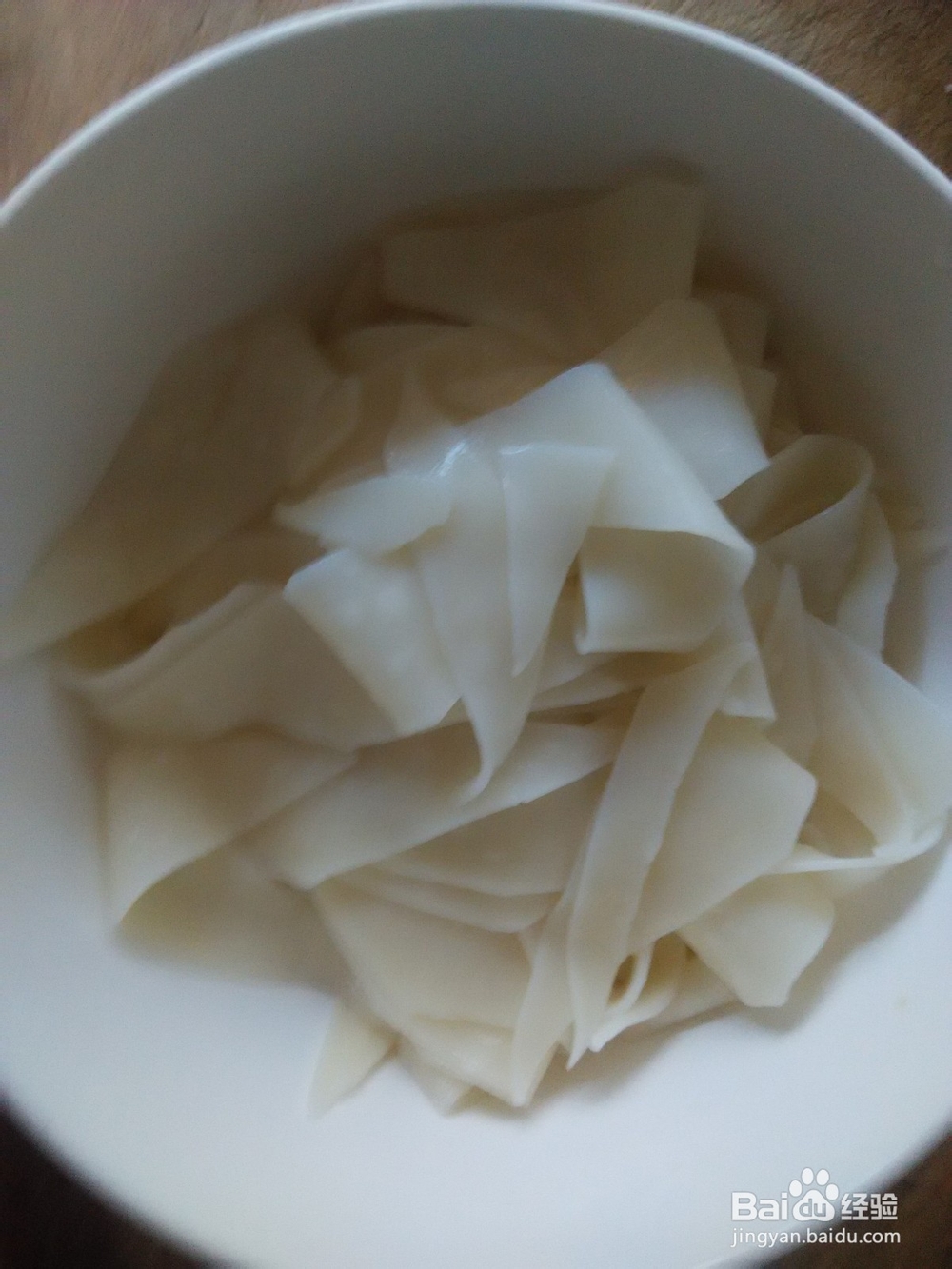 豆瓣酱粘面片