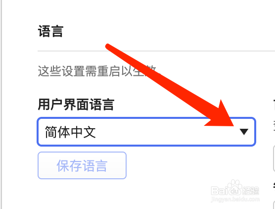 Mac版Vivaldi浏览器如何选择用户界面语言