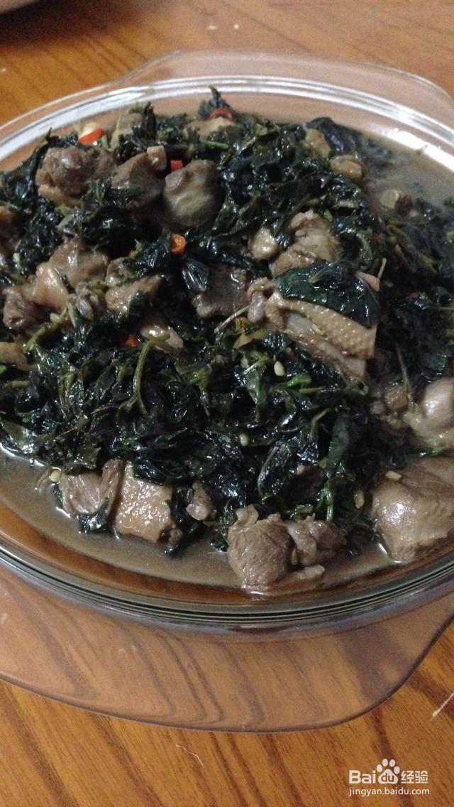 新手易做的紫苏焖鸭