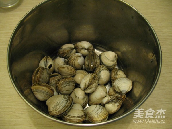 酒烹蚬子的做法