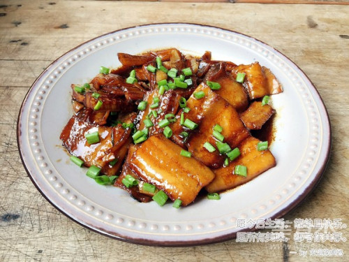 红烧鳗鱼干的做法
