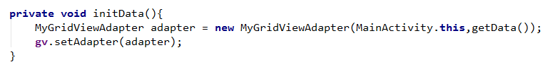 GridView之BaseAdapter的用法