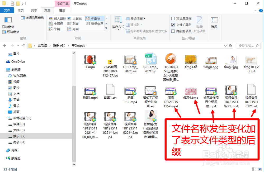 如何快速查看文件夹里的多个文件的文件类型