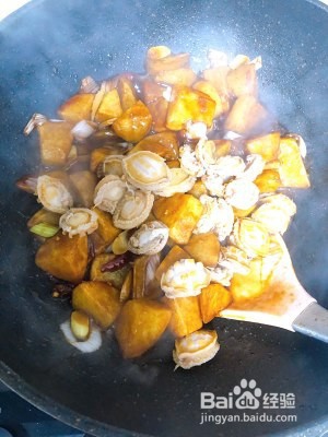 教你做小鲍鱼炖土豆