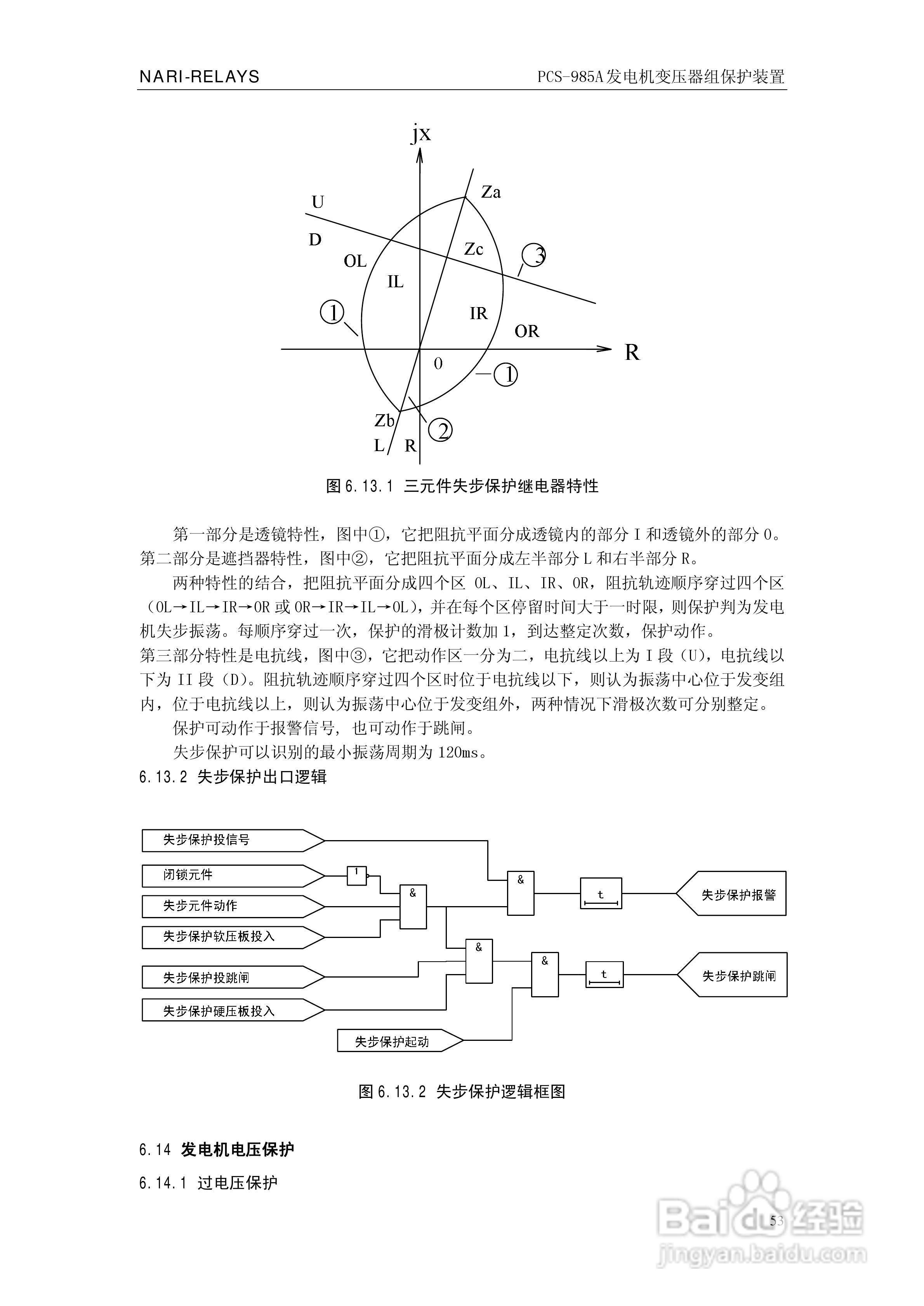 国瑞继保PCS-985A发电机变压器组保护装置技术说明书:[6]