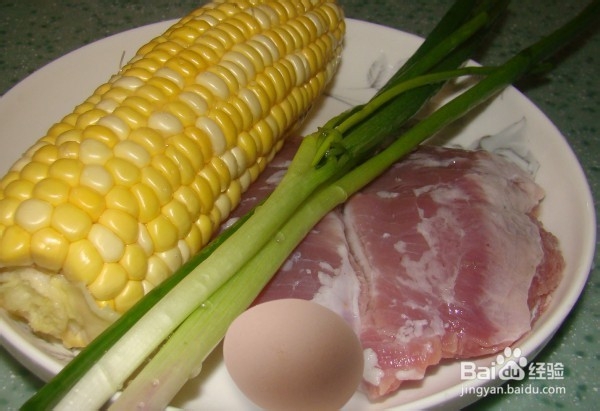 肉碎玉米汤的做法
