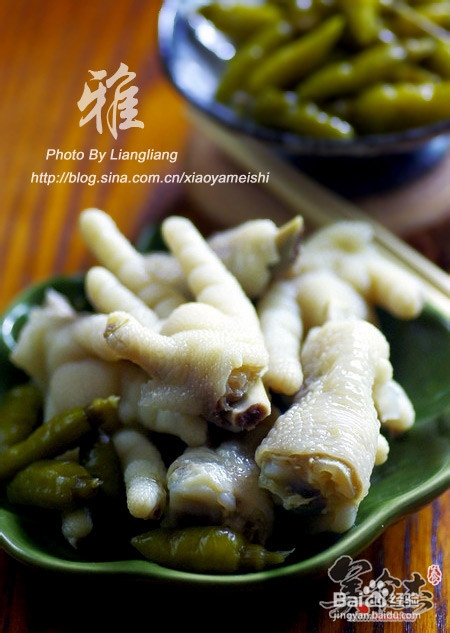 腌泡椒凤爪做法--夏日家用佳品