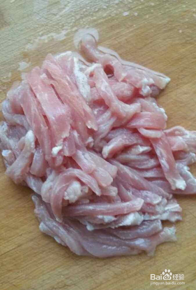 玉米笋炒肉丝