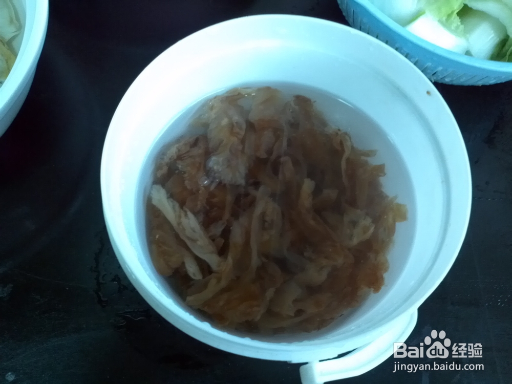 海蜇皮沾酱的制作方法